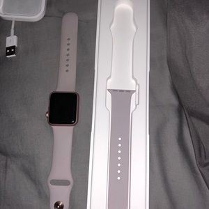 Rose gold Apple Watch